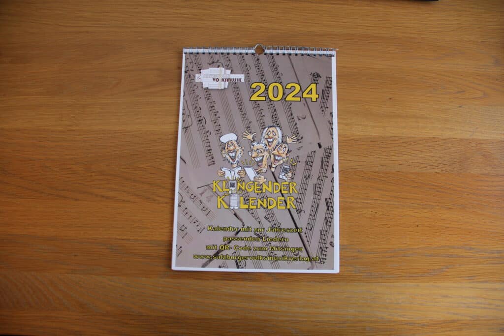 Klingender Kalender ( Bild/ Notenkalender zum Mitsingen QR-Code) – Bild 2