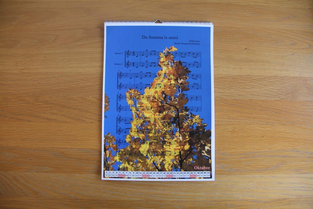 Klingender Kalender ( Bild/ Notenkalender zum Mitsingen QR-Code) – Bild 5