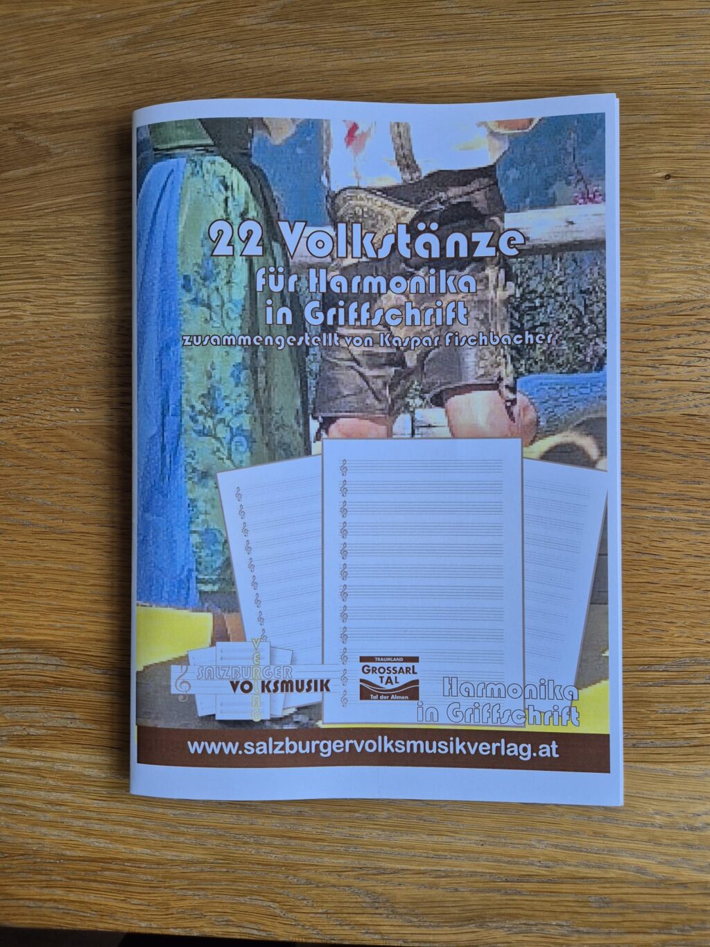 22 Volkstänze für Harmonika in Griffschrift